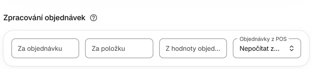 Zpracování objednávek