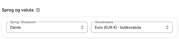 Vælg dit sprog