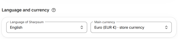 Choose your language