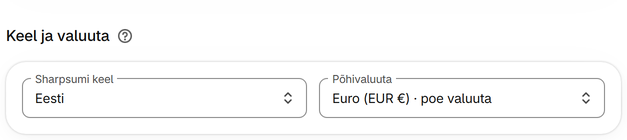 Vali oma keel