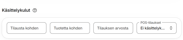 Käsittelykulut